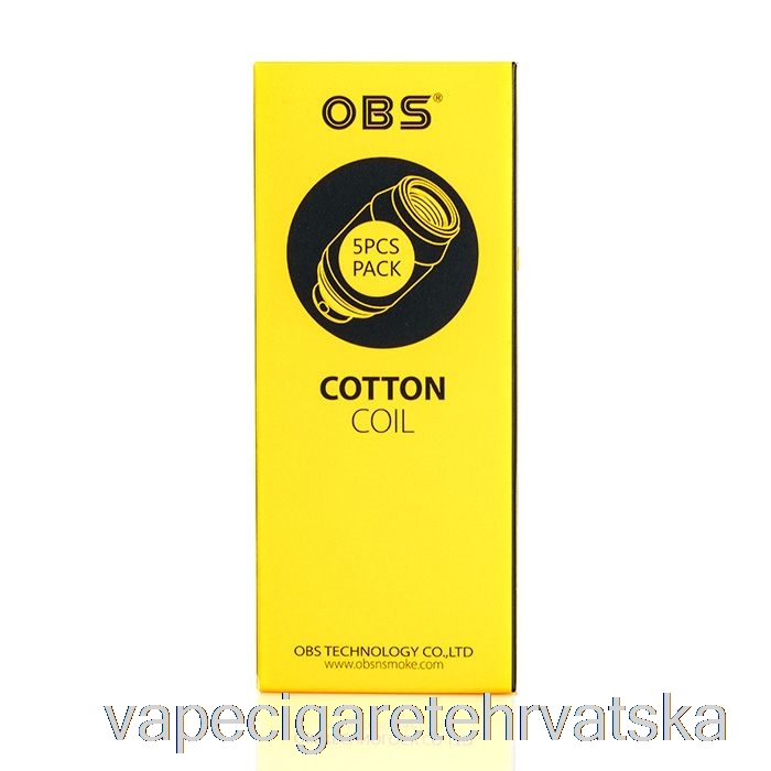 Vape Cigarete Obs Cube Mini Zamjenske Zavojnice 0.6ohm S1 Mrežaste Zavojnice